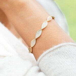 Twisted Pave Bracelet